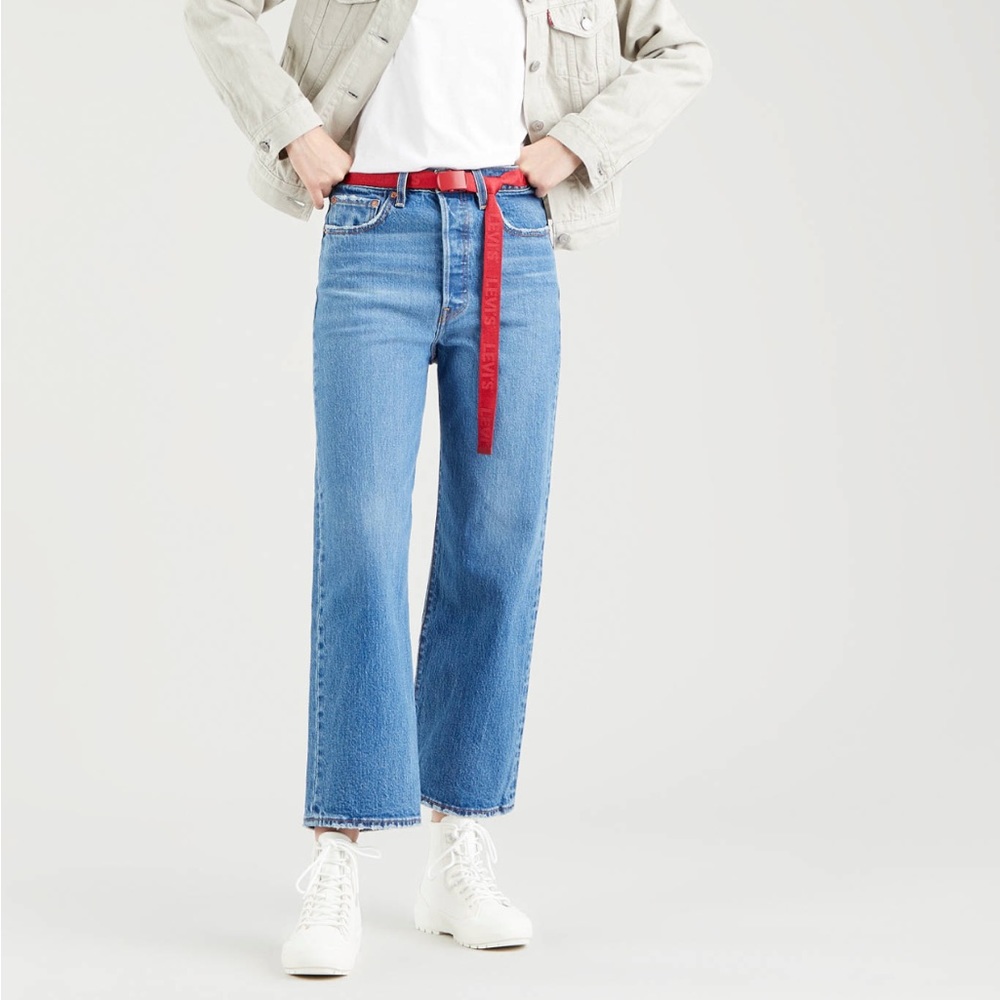 Levi’s Ribcage Straight Jean - Jazz Jive Light Wash Jeans